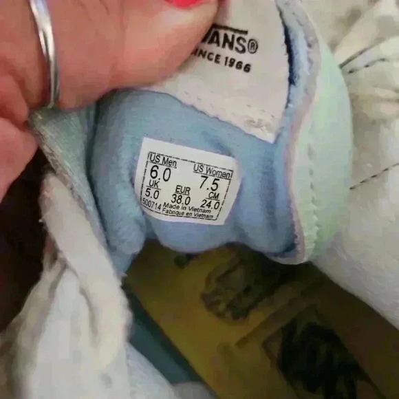 Vans Sandy Liang x Sk8-Hi 38 DX 'Sandy Cheeks Spongebob Rare Sneakers 7.5 W 6M - Picture 12 of 14